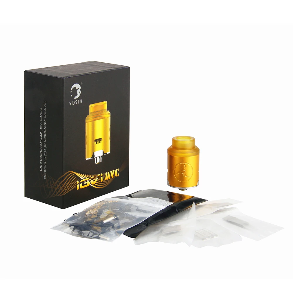 Yosta MVC RDA MTL 510 поток Vape Танк DIY сетчатая катушка испаритель Squonk Pin электронная