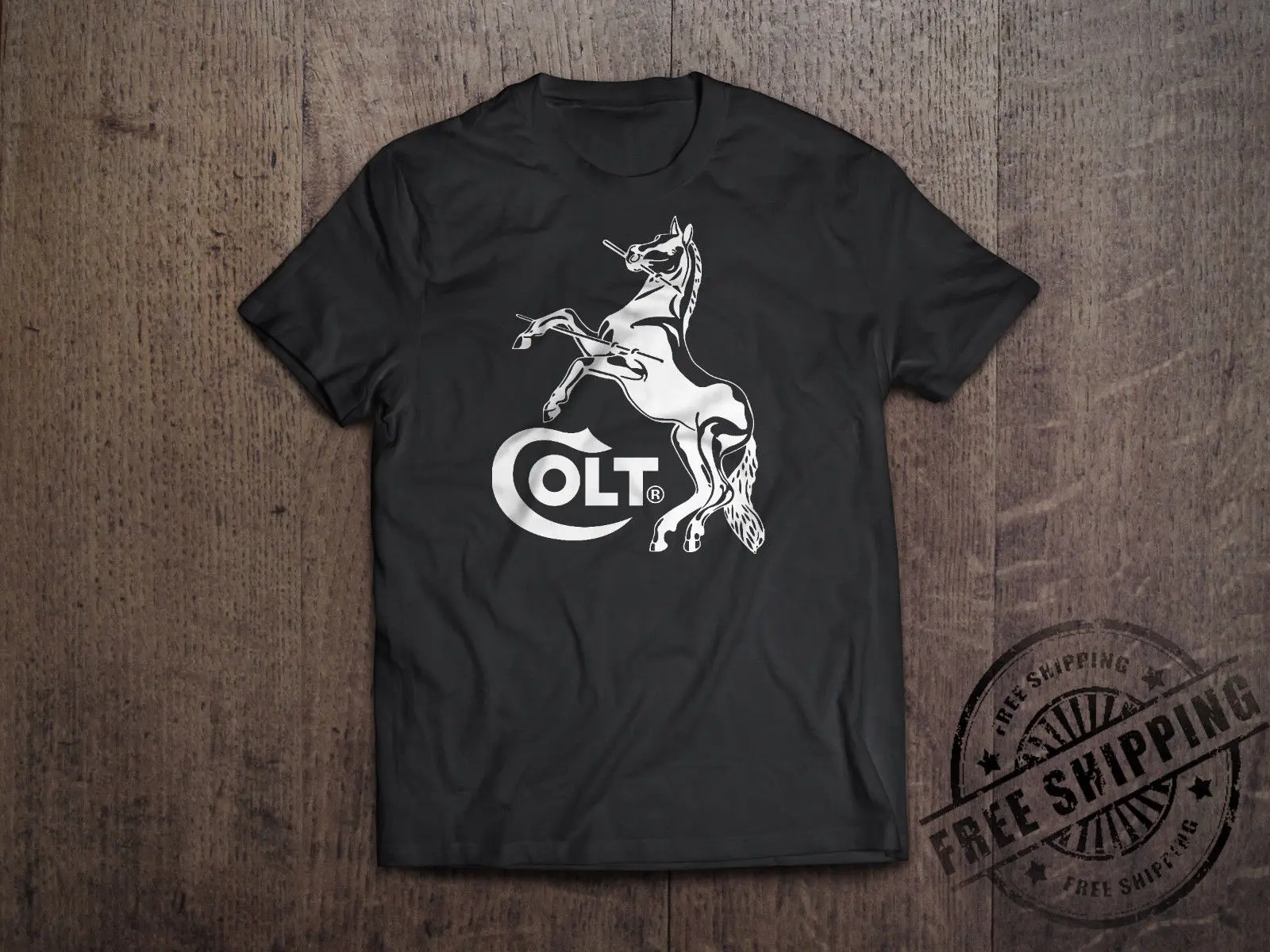 Футболка с логотипом Colt 2nd Amendment Pro Gun Brand Tee Firearms Rifle Pistol S-6XL 2 футболка из 100% хлопка