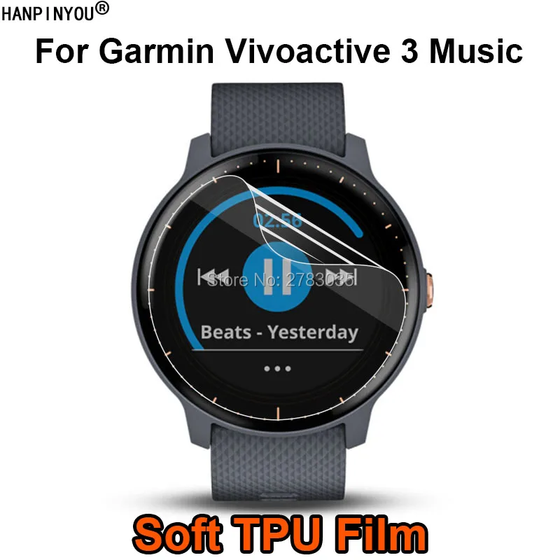 For Garmin 3 Sports Watch Soft Tpu Not Full Cover Film Screen Protector (not Tempered Glass) - Screen Protectors - AliExpress