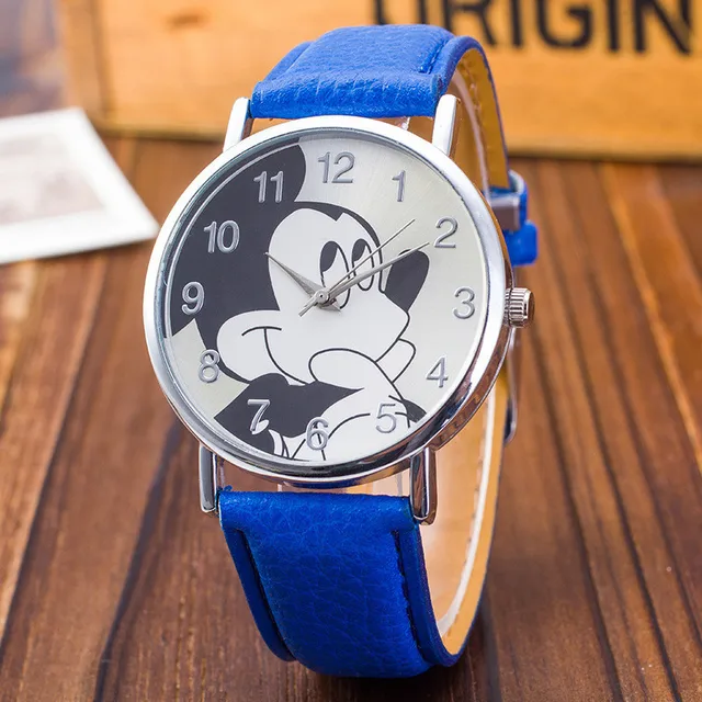 Nuovo Delle Donne Della Vigilanza Di Mickey Mouse Modello Del Quarzo Di Modo Oro Nuovo Delle Donne Della Vigilanza Di Mickey Mouse Modello Del Quarzo Di Modo Oro