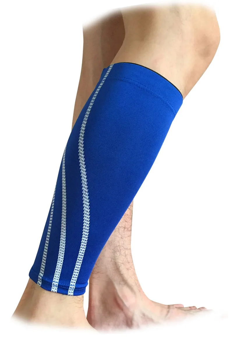 Shin Guard Leg Warmers Cycling Compression Calf Sleeve Support Sports