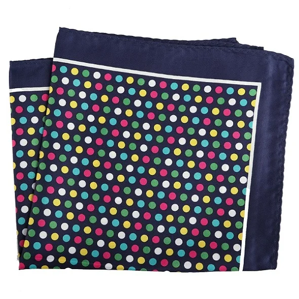 PH131 Pocket Square Портной Смит мужской платок цветочный якорь клетчатый горошек печатных носовой платок из полиэстера бизнес Карманный квадратный 33x33 CM - Цвет: PH131 Pocket Square