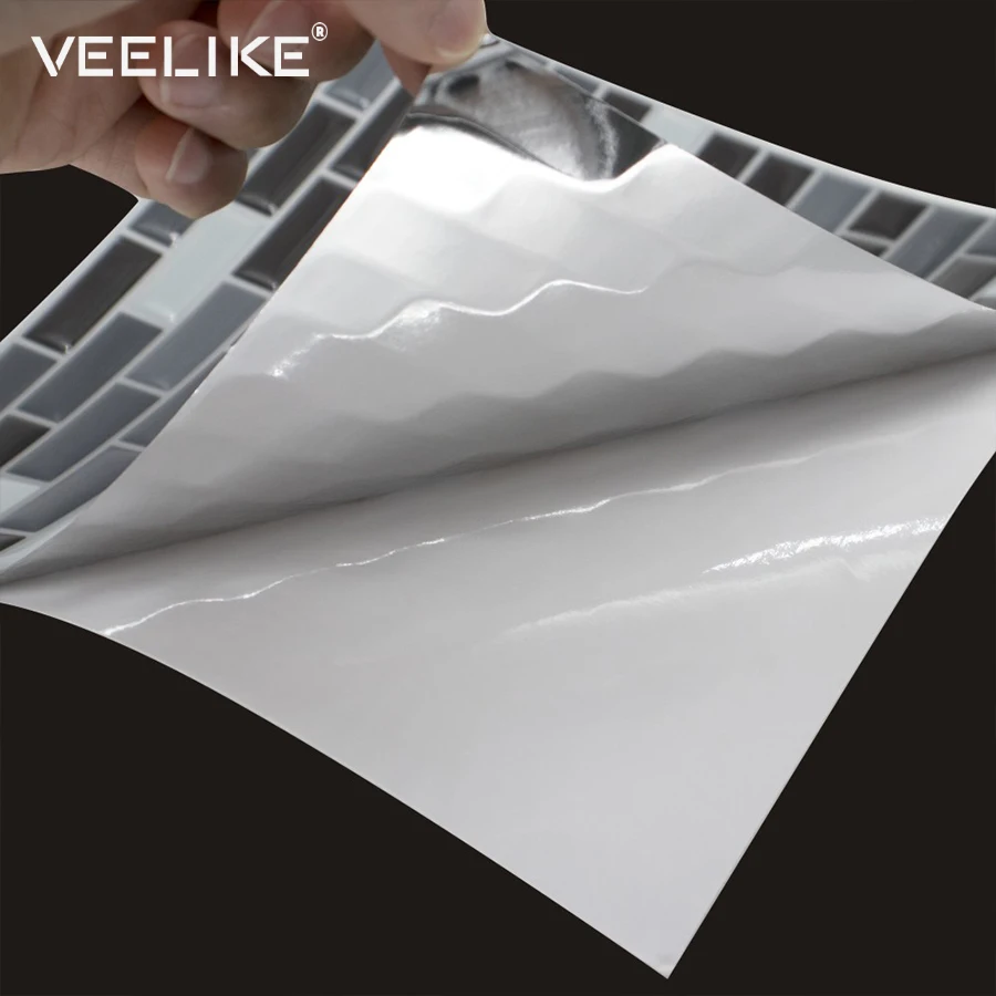 3D Виниловые ПВХ мозаичные наклейки на стену домашний декор для кухни брызговик пергаментная Водонепроницаемая самоклеющаяся обои для ванной