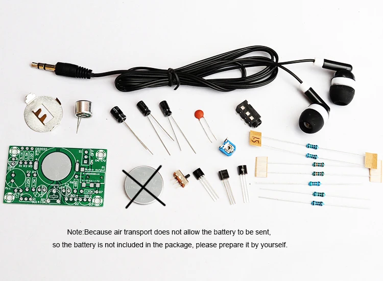 Электронный комплект «сделай сам» Набор слуховой аппарат аудио усилитель усиления практика обучения конкуренции, электронные DIY интерес
