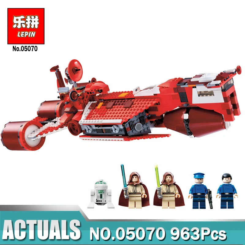 

Lepin 05070 Star Series Wars The Republic Cruiser Set Genuine Educational Building Blocks Bricks Toys Model LegoINGlys 7665