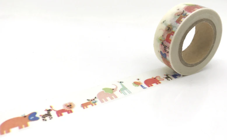 Лучшие продажи конструкций(капля дождя, слон, кот, цветок, флаг) декоративная лента jiataihewhi DIY Скрапбукинг маскирующая декоративная клейкая лента - Цвет: 1158