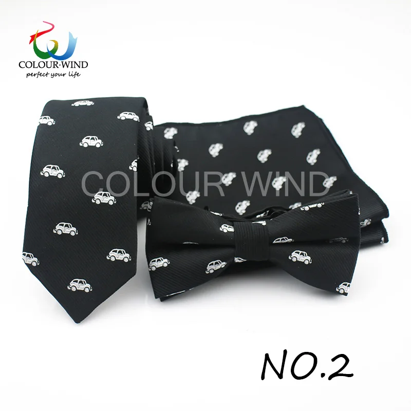 Стиль с животным принтом полиэстер галстук набор для Для мужчин Бизнес Костюмы Аксессуары Gravatas много галстук-бабочку карман площадь 24*24 см