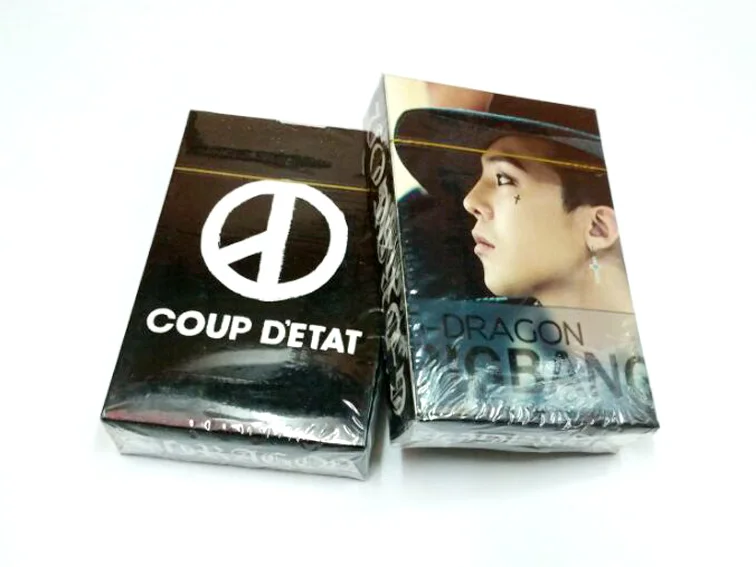 

Kpop BIGBANG Poker Playing Cards GD G-DRAGON T.O.P TAEYANG Fanart Pictures Art Book Prop Gifts Collection Cosplay New