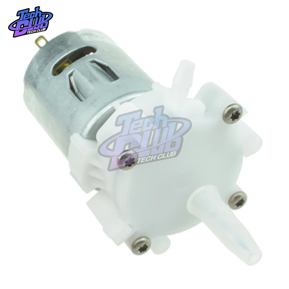 Pompa Ad Ingranaggi Mini DC 3-12V - Autoadescante Per Acquario, Raffreddamento PC, Bianco - Foto 7