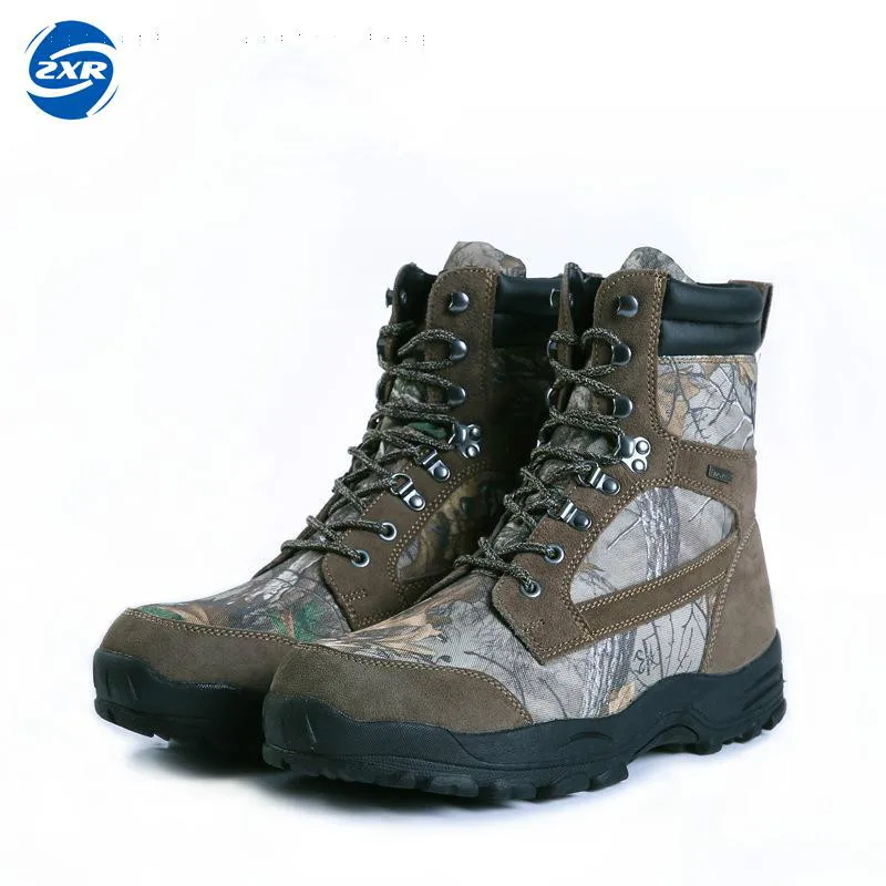

Mens Camo Hunting Boot Realtree Ap Camouflage Winter Snow Boots Waterproof Outdoor Tactical Camo Boot Hunting Fishing Shoe