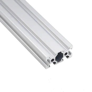 

4pcs/lot 2040 European Standard Industrial Aluminum Alloy Profile 100-500mm Length Linear Rail for DIY 3D Printer CNC