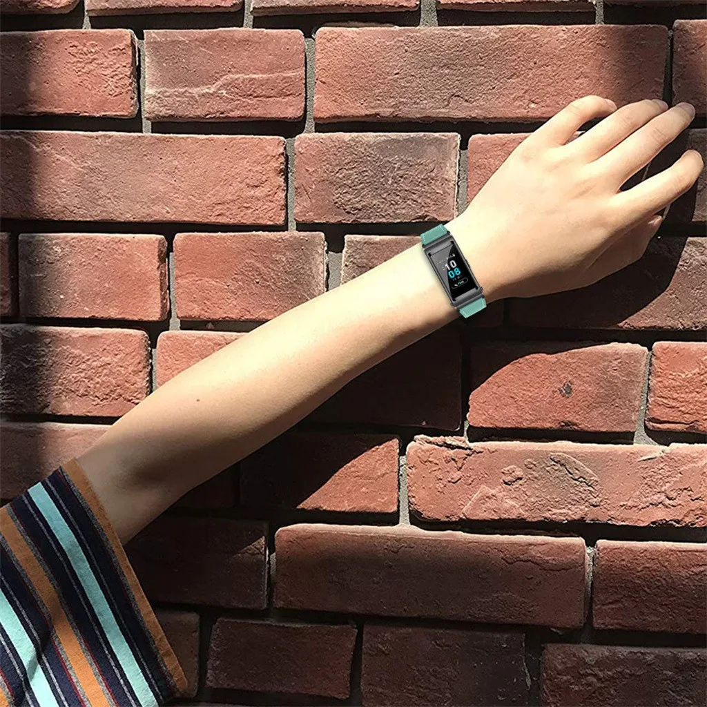 Новые ремешки для часов для huawei Talk Band B5 спортивные умные наручные часы браслет из ПУ искусственной кожи пояс из крокодиловой кожи ловушка сменные полосы