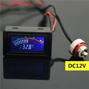 

DC5-12V PC Computer Water Cooling liquid Digital Pointer display Temperature measurement Heat dissipation thermometer indicator