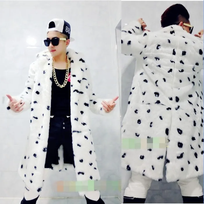 Black and white spotted jacket Clearance