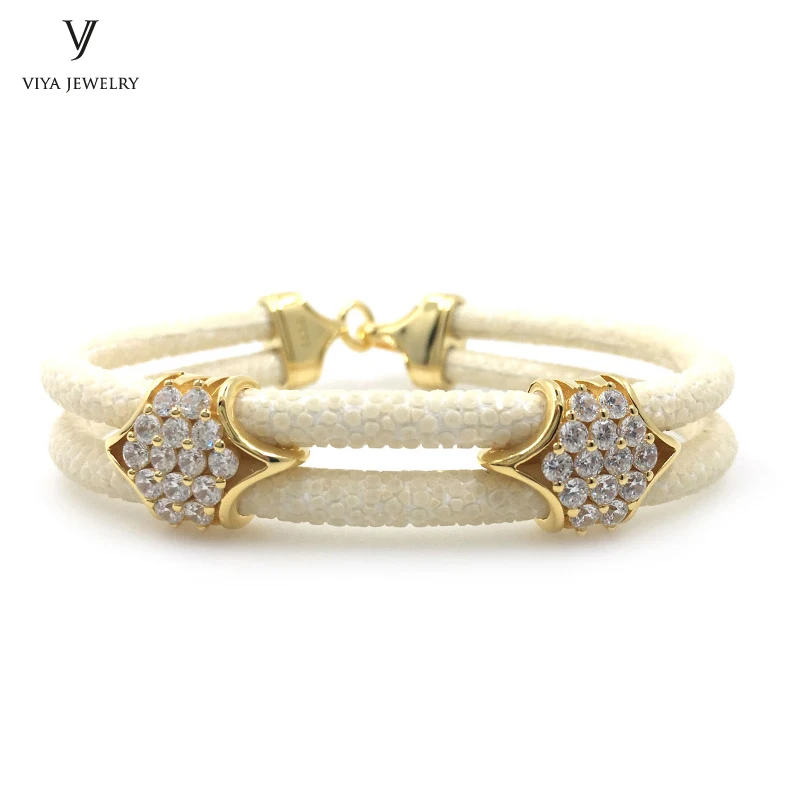 VSST-072-20160715-REAL-white-stingray-with-gold-clasp-real-925-sterling-silver-bracelet-(26)