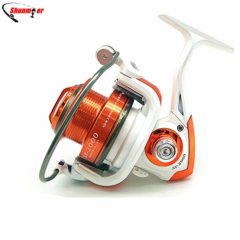 

10 BB+1 fish ratio 5.1:1 Fishing Reel Spinning Reels 2000 4000 Pesca Fishing Wheels Carretilha Para Molinete Peche Carretes