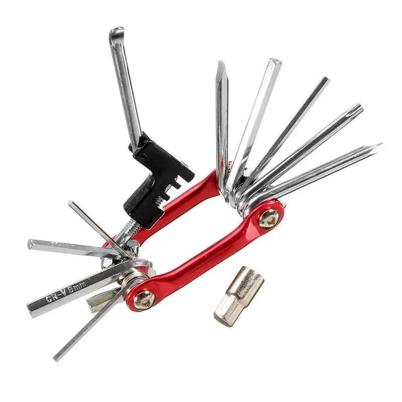 

Cycling Bicycle Multifunctional Folding Bicycle Repair Combination Tools Hex Wrench Screwdriver Free Shipping