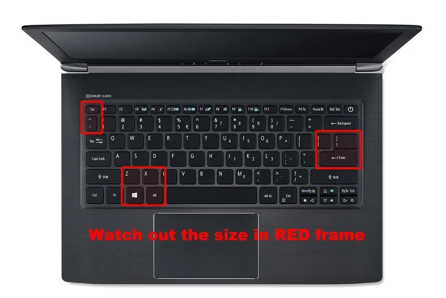 Чехол для клавиатуры из тпу Acer Spin 5 Sp513 / Swift 3 4 | Компьютеры и офис