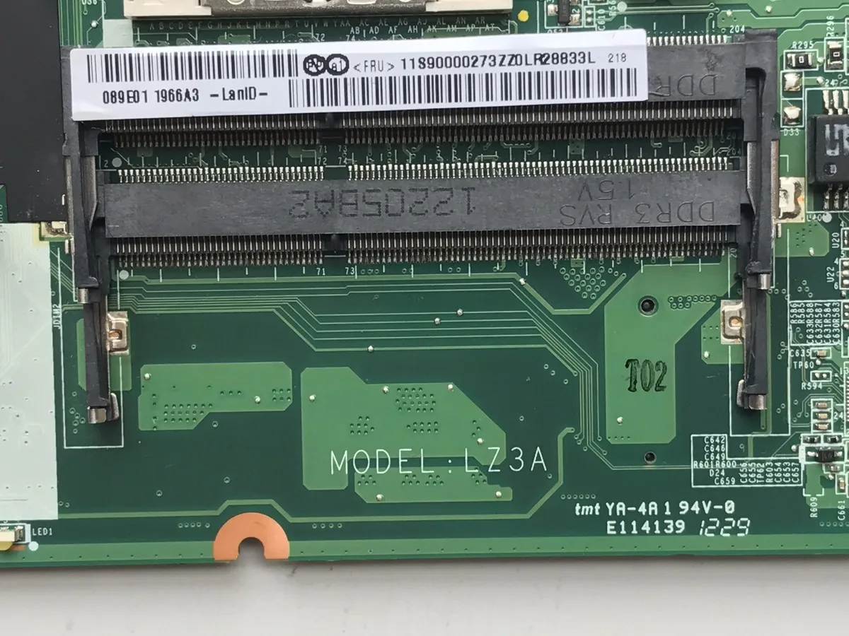 Высококачественная материнская плата 90000273 для Lenovo Ideapad Z580 ноутбука L23A SLJ8E HM76 PGA989