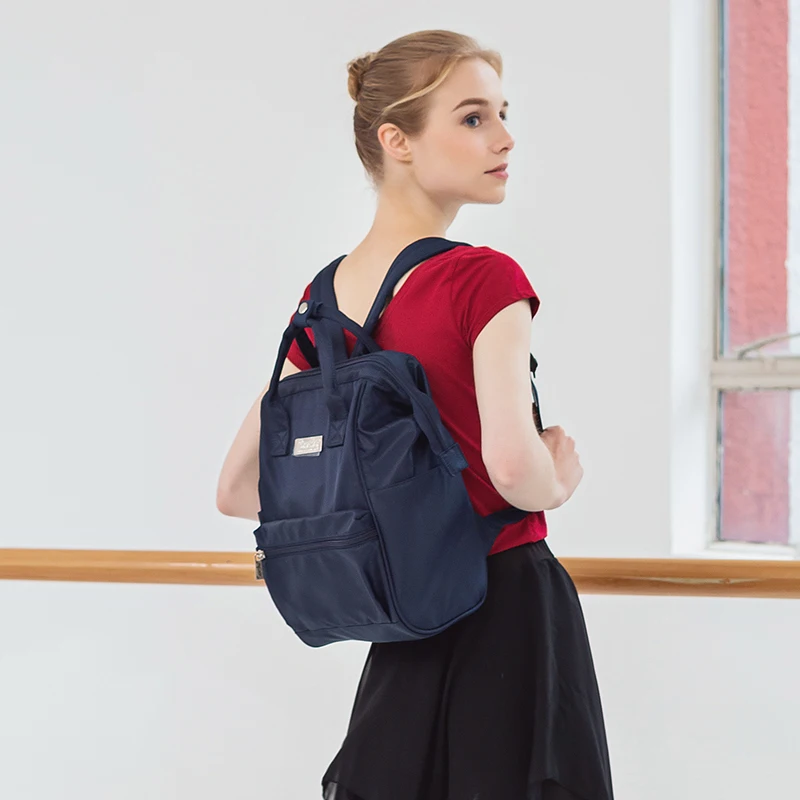 Sansha PU водонепроницаемый рюкзак танцевальная гимнастическая сумка на плечо для женщин девочек 92AH0007