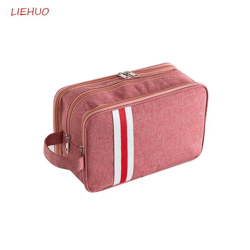 

New Cosmetic Bag Travel Makeup Bag Men Women Leisure Fashion Cosmetic Organizer Case Waterproofing Wash Bag Beauty Suit 35