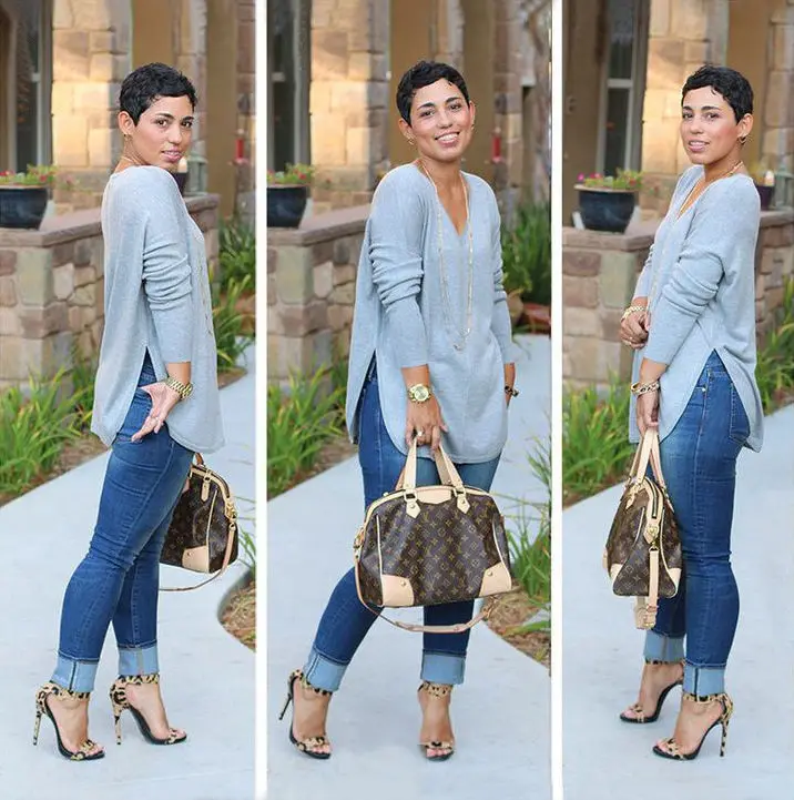 

Fashion Lady Casual Long Sleeve Knitwear Pullover Jumper Top Blouse V Neck Loose Long Blouse Cotton Blend blusas de verao