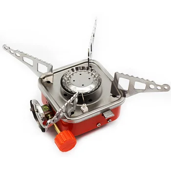 

Outdoor Gas Stove, Camping Gas Stove, Tea Boiling Water Heater, Outdoor Fire Furnace, Square Furnace