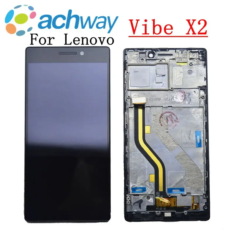 

For Lenovo Vibe X2 LCD Display Touch Screen Digitizer Assembly With Frame X2-TO X2-CU Original Replacement Parts