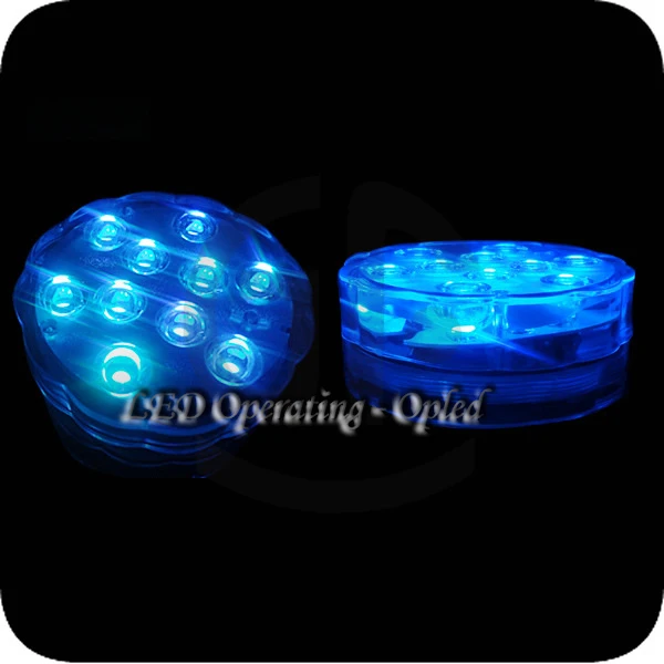 4 шт./лот НЛО led аквариумный свет подводный водонепроницаемый для аквариума супер