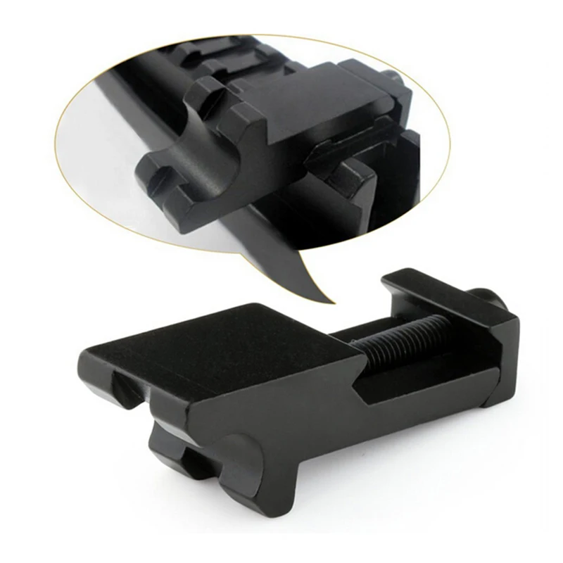 

Black Tactical 45 degree Angle Laser Offset Side 20mm Picatinny Weaver Scope Rail Mount For Hunting Rifle