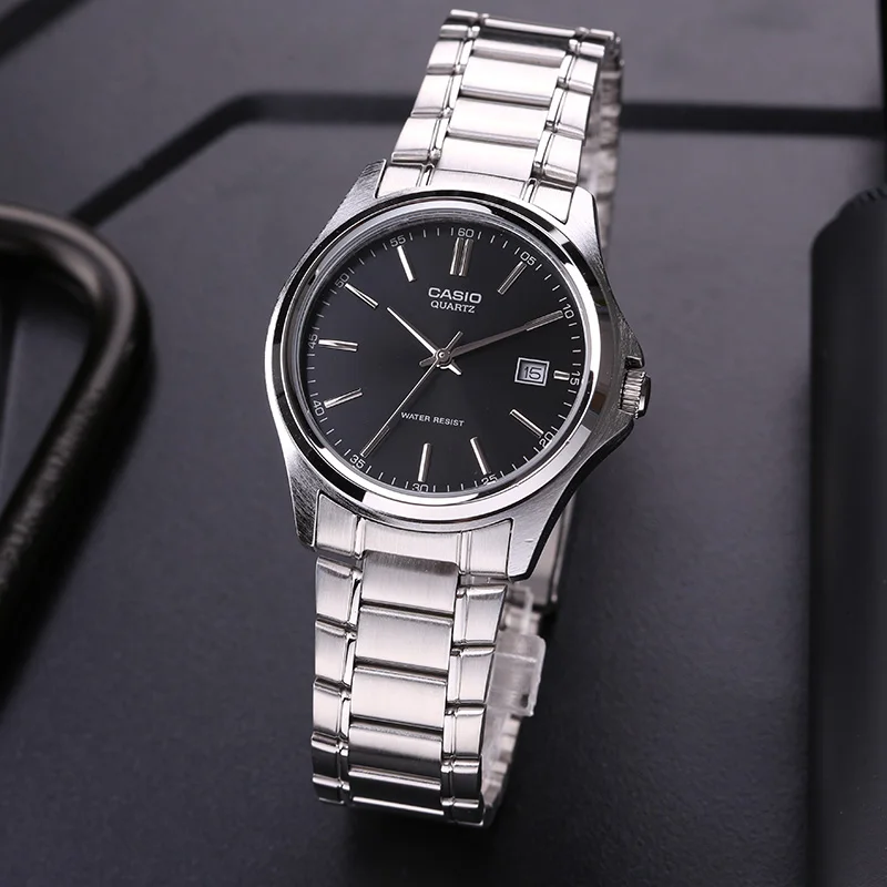 Ceny Zegarek casio wszechstronny biznes prosty metal 100% Genuin męski zegarek MTP 1183A 1A