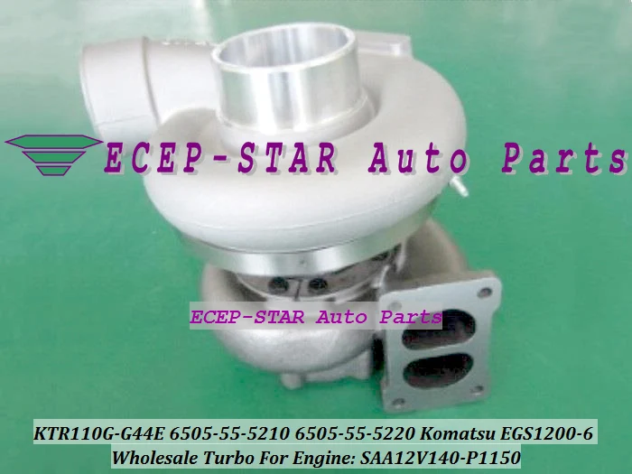 KTR110G 6505-55-5220  6505-55-5210 KTR110G-G44E 6505-55-5220 turbocharger for Komatsu EGS1200-6 SAA12V140-P1150 (3)