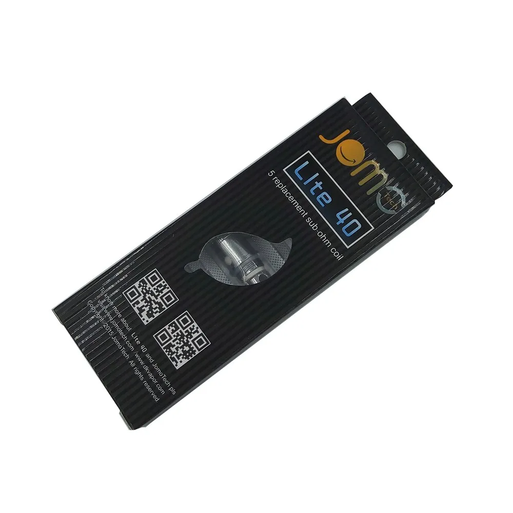 JOMOTECH Lite 40w Kit Replacement Coil 0.5ohm Atomizer Tank Core for Lite 40 Electronic Cigarette Kits Kanthal A1 Coil Jomo-C1