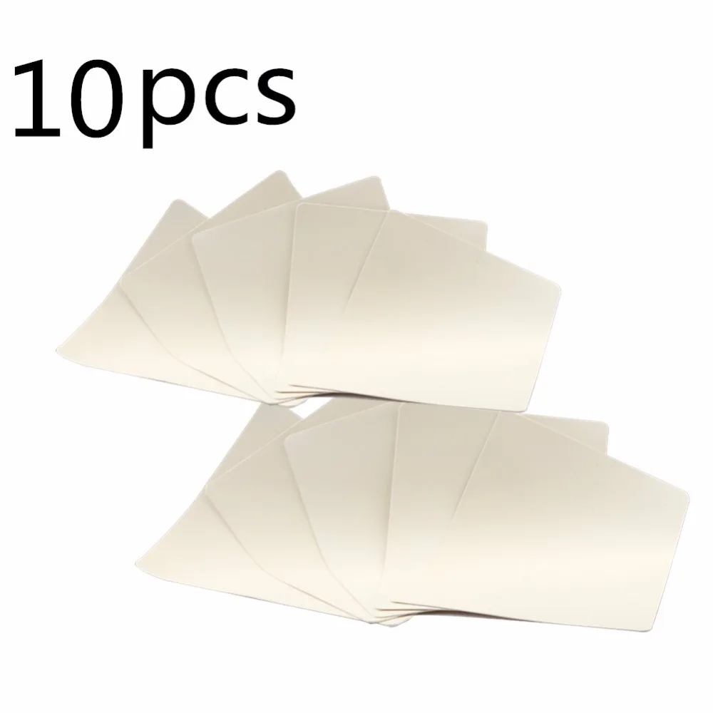 

10Pcs/Set Permanent Makeup Tattoo Practice Skin Sheet Blank Tattoo Practice Fake Skin For Needle Machines Tattoo Supply Kit