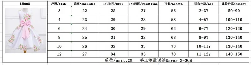 Высокое качество изысканный платье для девочек с цветочным принтом, милое Повседневное платье с большим бантом для маленьких девочек, LM008