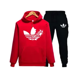 Fashion New 2019 Brand Tracksuit Fashion Men/Women Sportswear Two Piece Sets All Cotton Fleece Thick hoodie+Pants Sporting Suit Fashion New 2019 Brand Tracksuit Fashion Men/Women Sportswear Two Piece Sets All Cotton Fleece Thick hoodie+Pants Sporting Suit