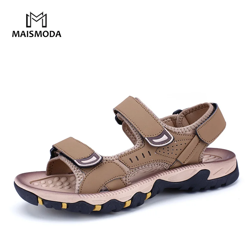 

MAISMODA 2019 New Men's Sandals Summer Breathable Outdoor Beach Walking Light Weight Big Size 35-46 YL554