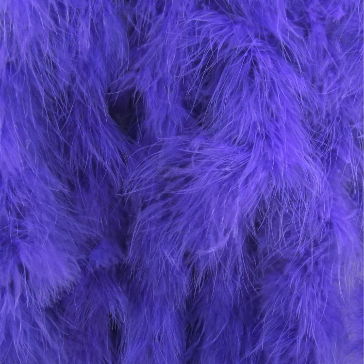 

Marabou Feather Boa - Purple 2 meter Long each pc 5pc/lot
