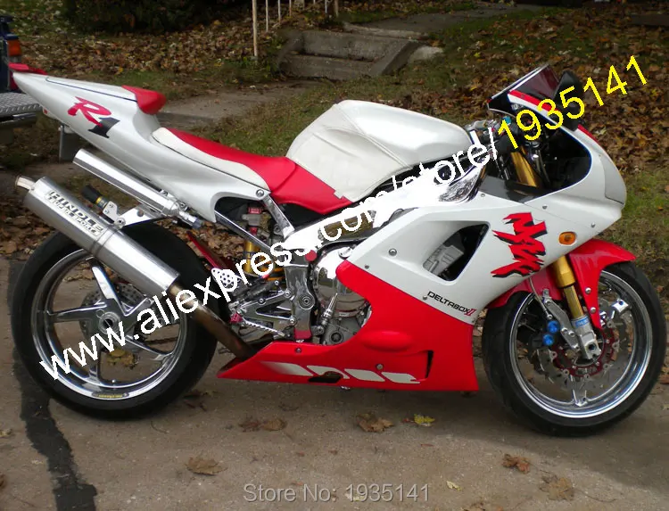 Вторичный рынок YZF1000 98 99 R1 комплект обтекателей для Yamaha YZF 1998 1999 цвет красный белый