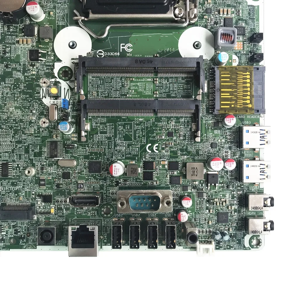 Для HP Touchsmart 23-K 27-K все-в-одном материнская плата 712644-001 732223-501 DA0NZ8MB6F0 LG115X SR175 H87 протестированы