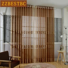 Modern simple lace jacquard Tulle Curtains for Living Room sheer curtains for Bedroom Luxury lace Voile Curtain for kitchen Modern simple lace jacquard Tulle Curtains for Living Room sheer curtains for Bedroom Luxury lace Voile Curtain for kitchen