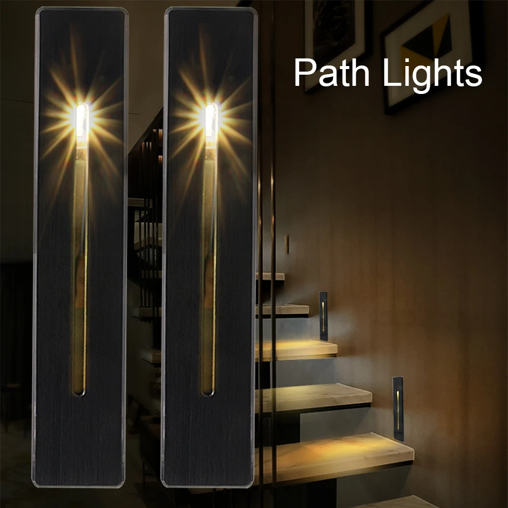 

Led Path Lights Road Light Non-waterproof AC Power LED Lighting Porch Dock Ground Lamp Step Stair Floor Flood Path Light