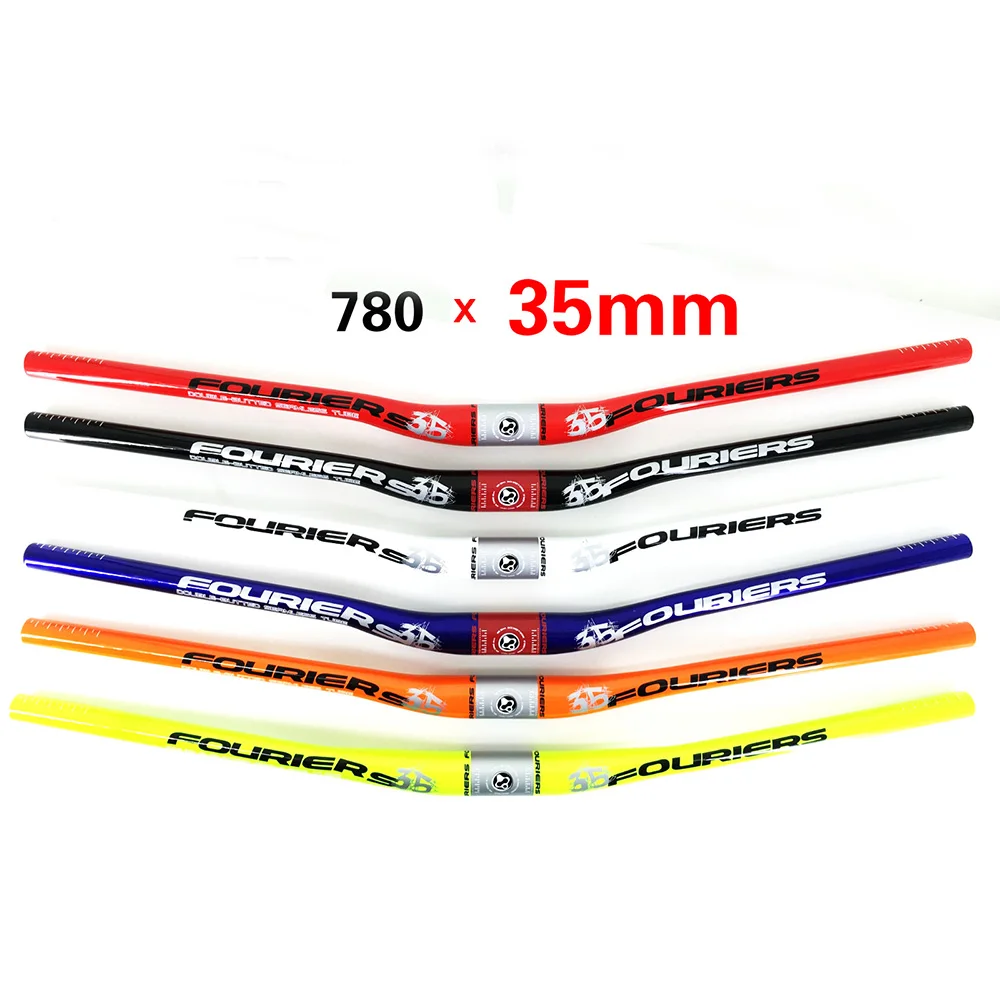 Fouriers сплав 6066 T6 DH FR AM эндуро Riser руль 35 мм x 780 20 Rise Mountain MTB велосипед ручка бар