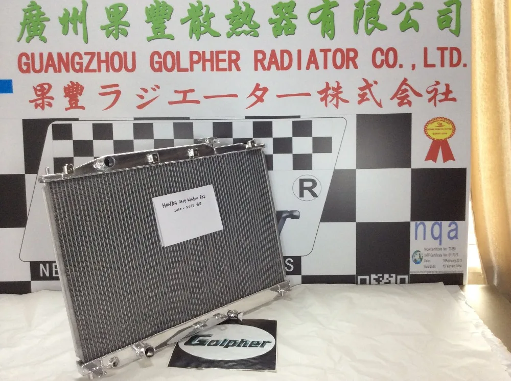 Алюминиевый радиатор 19010-R0A-J01 Golpher для HONDA Stepwagon RK1 RK2 RK5 RK6 CVT 09-13 | Автомобили и