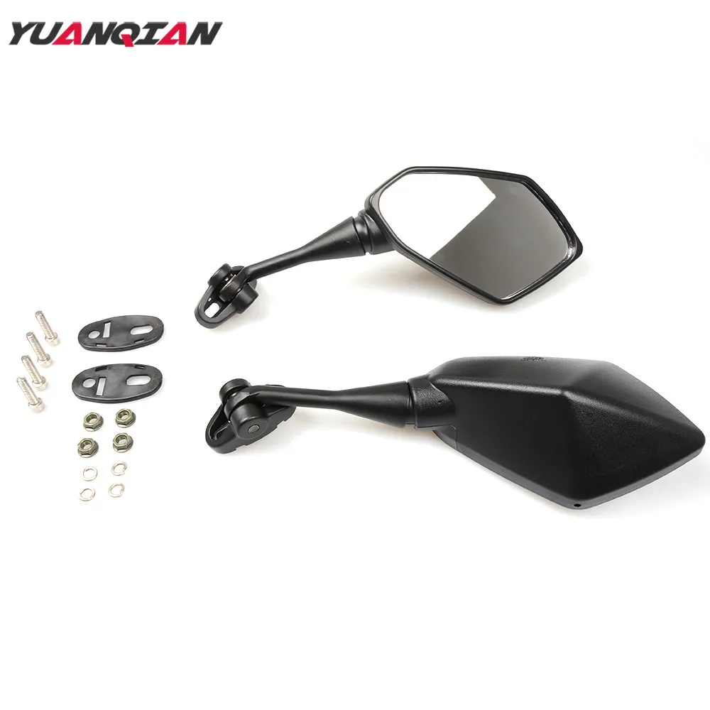 Черное зеркало заднего вида для Мотоцикла Suzuki GSXR 600 750 1000 S1000 GSXR600 GSXR1000 SV650A Hayabusa DL250