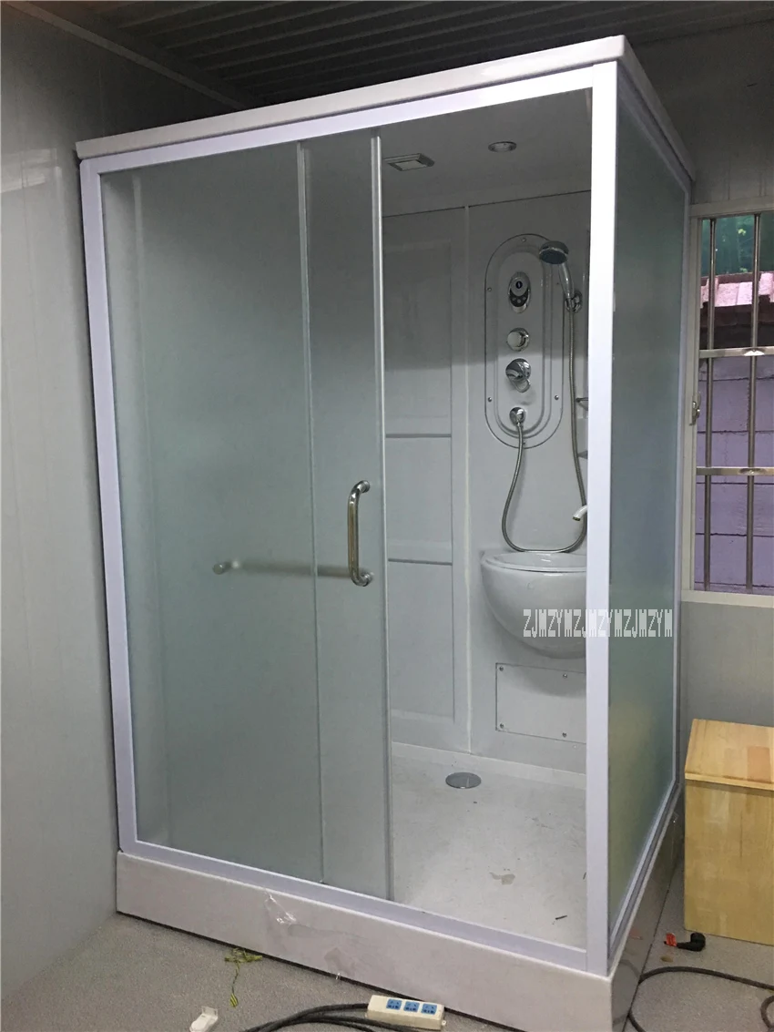 wx9001 Home Shower Room High-quality Rectangular One-piece Shower Enclosure Shower Cabins Integrated Bathroom Shower Room 220V
