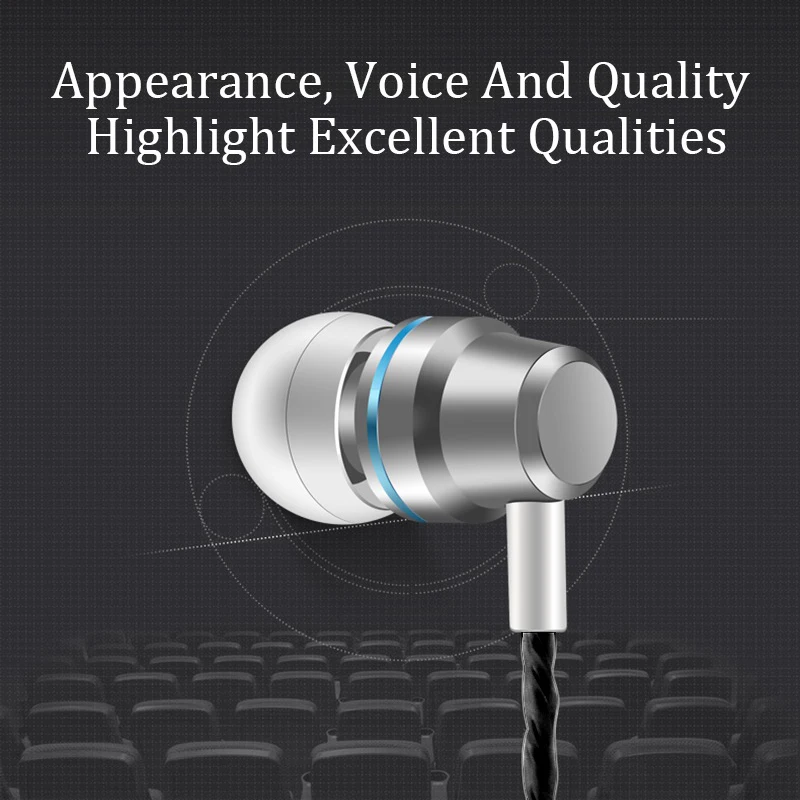 Type C Earphone Dynamic Drive HiFi USB-C Earbuds In-ear Bass Metal Sport Gaming Headset with Mic for Xiaomi Mi9T Huawei P30 Lite