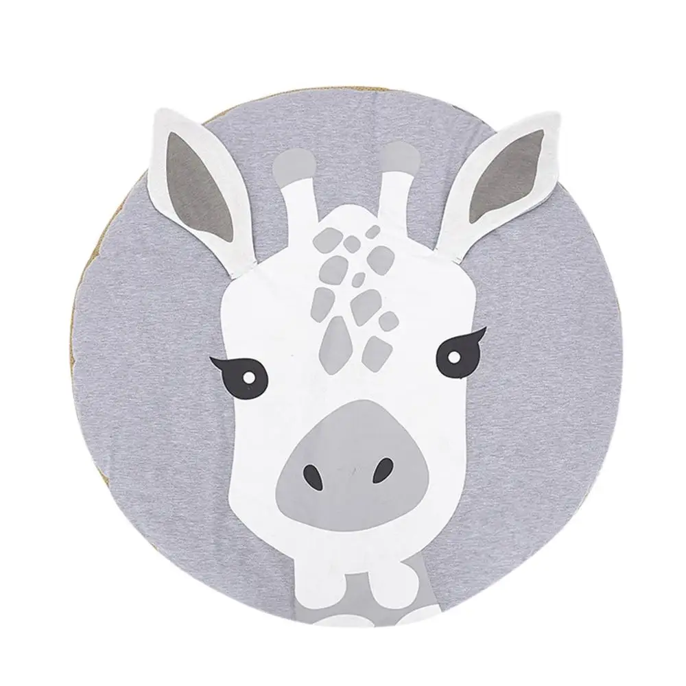 A Baby Play Mats Game Racing Mat Soft Cotton Kids Crawling Carpet Bed Stroller Carton Activity protection Blanket Durable New - Цвет: A