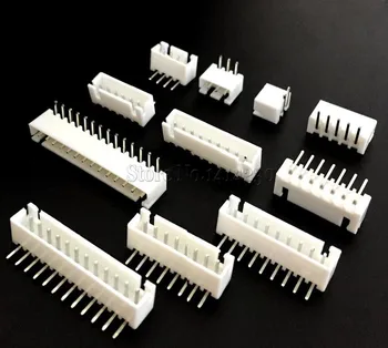 

50PCS XH2.54 Connector 2.54mm Pin Header XH2.54-2P/3P/4P/5P/6P/7P/8P/9P/10P/11P/14P/16P Curved needle