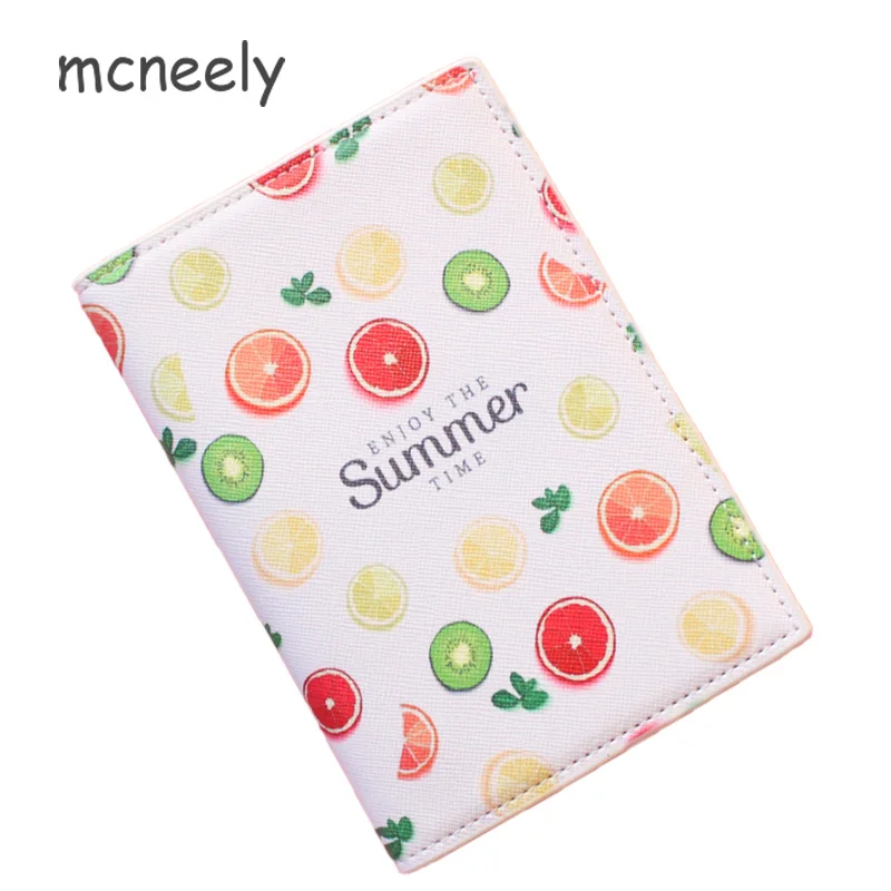 Mcneely Leather Fruit slices Passport Holder Passport Cover White Documents Bag Women/men Travel Card Holder Case No Zipper Mcneely Leather Fruit slices Passport Holder Passport Cover White Documents Bag Women/men Travel Card Holder Case No Zipper